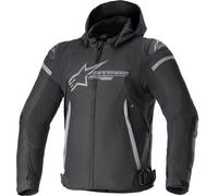 Alpinestars Zaca Waterproof Motorcycle Jacket Black Grey