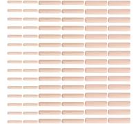 Alpinleux 90 Pcs Fluted Wood Dowels, Wooden Dowels for Crafts, Hardwood Wooden Dowel, Wooden Dowel Pins, Dowel for Crafting, Furniture, Wooden Frames, Table Legs, Bookshelves (1/4"+3/8"+5/16")