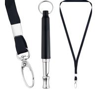Alpinleux Dog Whistle with Lanyard, Adjustable Ultrasonic Dog Whistle to Recall, Bark Control Training Tool, Silent Training Dog Whistle to Stop Barking, Recall (1 Pcs)