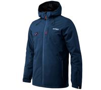 Alpinus Men Active Causses Jacket Waterproof Hooded Winter Breathable Navy Blue