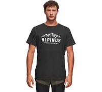 Alpinus Men's Mountains Active T-Shirt Black Size Small