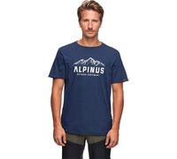 Alpinus Men's Mountains Active T-Shirt Blue Size Xx Large