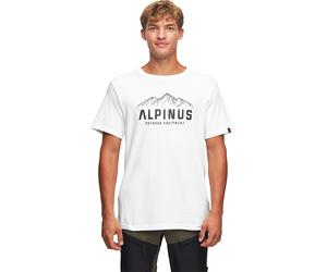 Alpinus Mountains Active T-Shirt Mens Hiking Top Soft Lightweight White