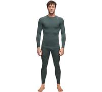 Alpinus Outdoor IDRE Thermoactive Base Layer Set Mens Shirt Leggings Green