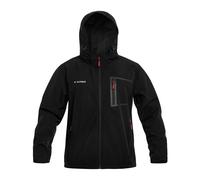 Alpinus City Stenshuvud Soft Shell Jacket Mens Hooded Coat Breathable Black