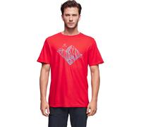 Alpinus Tactical Skilbrum T-Shirt Mens Soft Lightweight Quick-Drying Red