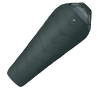 Alpinus Wide & Long Fiber Pro 1050 Sleeping Bag Pine Green - right