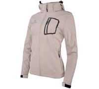 Alpinus Women Active Bergamo Softshell Jacket Hooded Hydrophobicity Shadow Grey