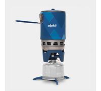 Alpkit Brukit heat it & eat it, a 585 g integrated cooking system in Blue Alpkit Blue