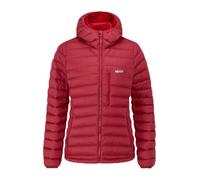 Alpkit Filoment Women's Packable Down Hooded Jacket, Recycled Nylon, 630 Fill Power, Regular Fit (UK, Numeric, 16, Regular, Regular, Salsa)