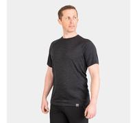 Alpkit Men's Kepler Short Sleeve short sleeve merino base layer in Charcoal | Size: Large Alpkit Charcoal Large