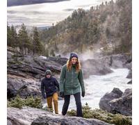 Alpkit Women's Solace Parka Waterproof insulated jacket in Green | Size: 20 Alpkit Green 20