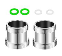 Alppihym Tap Adapter M22 to M24 - Thread Adapter for Male Thread M22 and M24, Ideal for Aerators and Sinks