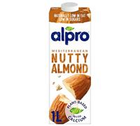 8 x 1L Alpro Mediterranean Nutty Almond Drink Gluten Free Plant-Based