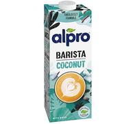 Alpro Barista Coconut Plant-Based Drink with Calcium, Liquid, 1L, 8 Pack