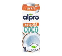 Alpro Coconut No Sugars Plant-Based Long Life Drink, Vegan & Dairy Free, 1L