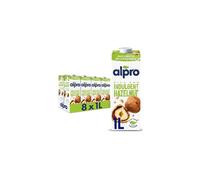 Alpro Hazelnut Plant-Based Long Life Drink, Vegan & Dairy Free, 1L (Pack of 8)