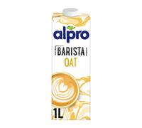 8 x 1L Alpro Barista Oat Drink Dairy Free Plant-Based Source of Fibre