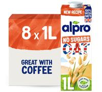 Alpro Oat No Sugars Plant-Based Long Life Drink - 100% Bitish Oats - Unsweetened