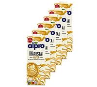 Alpro - Pack of 6 Barista oat drink 1 litre - Oat oat drink 100% plant-based for frothing coffee, shakes and smoothies
