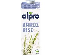 Alpro Rice Drink, Dairy-Free, No Added Sugars, with Calcium and Vitamins, Liquid, 1L, 8 Pack