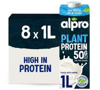 Alpro Soya Drink - High Protein - Plant-Based Long Life Dairy Free &