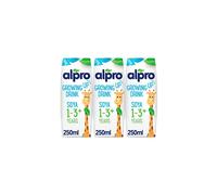 Alpro Soya Growing-Up Plant-Based Long Life Drink, Vegan and Dairy Free, 3 x 250 ml (Pack of 5), Packaging may vary