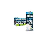 Alpro Soya High Protein Long Life Drink 1L - 8 Count,Packaging may vary