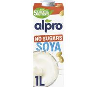 Alpro Soya No Sugars PlantBased Long Life Drink Vegan Dairy Free 1L