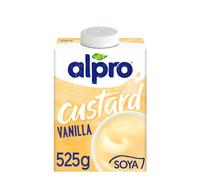 Alpro Vanilla SOYA Plant-Based Long Life Alternative to Custard, Vegan & Dairy Free, 525g (Pack of 8)