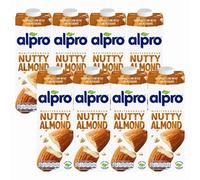 Alprodrink Original Almond Milk 1L x 8, Plant Based Nutty Vegan Drink, Long Life UHT Dairy and Gluten Free with Welari Thank You Card | (8pack)