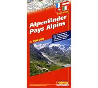 Alps DG BeeTagg: Straßenkarte. Mit Sehenswürdigkeiten und Index. (Euro Map) (Road maps)