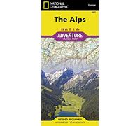 Alps Map: Travel Maps International Adventure Map (National Geographic Adventure Map)