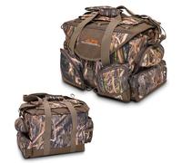 ALPS OutdoorZ Deluxe Floating Blind Bag - Standard Size, Mossy Oak Shadow Grass Habitat - Waterproof Hunting Duffel Bag, with Removable Dividers, Thermos Sleeve & Padded Shoulder Strap - New