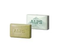 ALPS Scrubbing Soap 150g - Exfoliating Solid Body Soap Made in Italy with Pumice, Shea Butter & Olive Oil - Vegan Eco-Friendly Cleansing Bar in Recycled Paper Inspired by the Alps