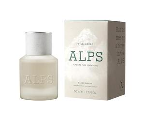 ALPS Wild Horse Eau de Parfum 50ml - Fresh Woody Unisex Fragrance with Lime, Bergamot, Juniper, Patchouli & Vetiver - Long Lasting, Vegan, Eco-Friendly Alpine Scent Inspired by the Alps