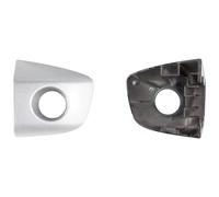 ALQOIUE Compatible with A7 for Quattro 2011 2012 2013 2014 2015 2016 Front Left Exterior Door Handle Cover Accessories OEM: 4H1837879(Silver Front)