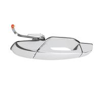 ALQOIUE Compatible with Cadillac for Escalade 2007 2008 2009 2010 2011 2012 2013 2014 25960522 Car Rear Right Outer Door Handle Chrome Replacement Parts