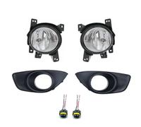 ALQOIUE Lighting components Compatible With Hyundai For Santa Fe 2010 2011 2012 1 Set Front Fog Lights Fog Lamps Protective Covers Belt Conector Accessories OEM：922022B500