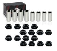ALRCOO Front & Rear Shock Absorber Bushings Sleeve Kit 16Pcs For 2009-2024 Polaris Ranger 500 570 700 800 900 1000 Diesel PRO XD
