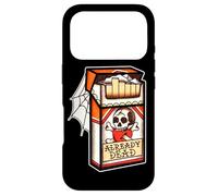 Already Dead Cigarette Pack Skull Case for iPhone 17 Pro