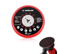 Alrens 2608900007 150 mm Multi-Hole Sanding Disc for Bosch GET 75-150 GEX 34-150 GEX 40-150, Compatible with M8 Random Orbital Sanders, Velcro Backing Plate 6 Inch 150 mm 72 Holes Replacement Part for