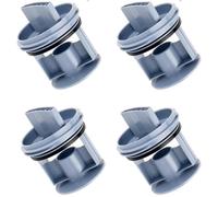 Alrens 4 Pieces Replacement Lint Filter for Bosch Washing Machine Series 8, Filter Sieve Replacement for 647920 605010 Bosch Lint Filter & Siemens, Washing Machine Accessories