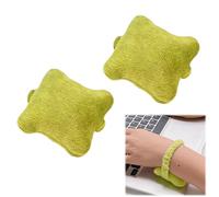 Alrens Cloud Wrist Rest Keyboard and Mouse Set Dark Green Gel Wrist Support for Keyboard and Mouse Comfortable Desk Wrist Support for Typing and Office Work 2Pcs