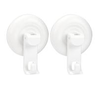 Alrens Suction Hooks, 2 Pack Removable Vacuum Suction Cups Reusable Wreath Suction Hook, Multi-Purpose Suction Hooks for Hanging, Strong Suckers with Hooks, Large Suction Hooks for Door Wreath