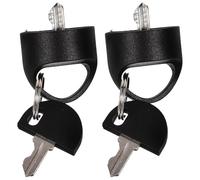 Alriedy 2 Sets Replacement Keys for Pride Mobility Scooters - Easy Pull Key Switch Compatible with Go-Go Elite Traveller/Sport/Victory/Revo/Legend/Celebrity Power Wheelchairs (4 Keys Total)