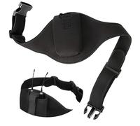 Alriedy Microphone Belt Clip Holder Microphone Waist Belt Pack, Adjustable Shock-Absorbing - Comfortable Secure Hands-Free Mic Holder for Fitness, Gym, Theatre, Speaking & Presenting