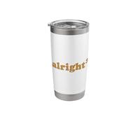 Alright Cubed Positive Vibes Expression Stainless Steel Insulated Tumbler