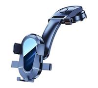 AlRWAY For Mercedes Benz EQ EQA EQE EQS 250 300 350 EQB 250 300 350 adjustable car phone holder, mobile phone holder car ventilation, stable universal mobile phone holder,A Black-Suction cup type