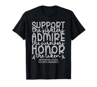 ALS Amyotrophic Lateral Sclerosis Awareness Support T-Shirt
